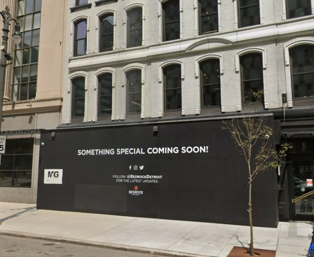new chipotle detroit downtown location under construction