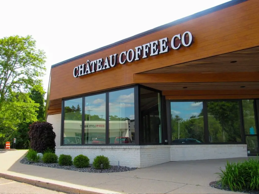 chateau coffee co lansing first location exterior